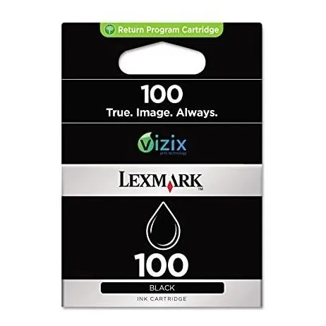 Lexmark Rendimiento Estándar 100 De Tinta Cartucho-negro