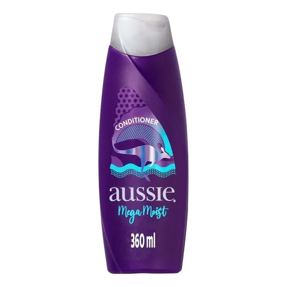 Condicionador Mega Moist Super Hidratação 360ml Aussie