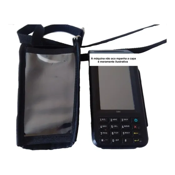 1 Capinha Para Máquina De Cartão De Crédito E Débito C 6 8 0