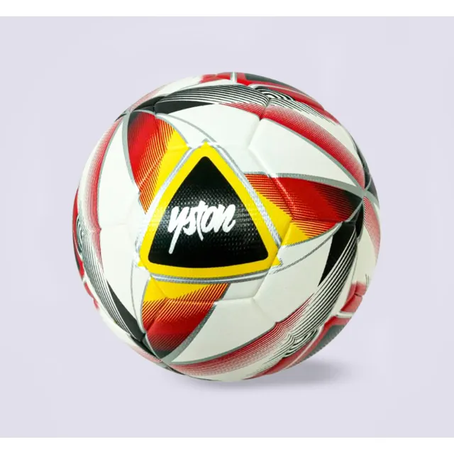 Balon Futbol Campo Termolaminado #4 Zeus Rojo Blanco Naranja