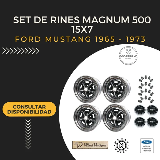 Rines Magnum 500 Ford Mustang 1967 1968 1969 1970 1971 1972