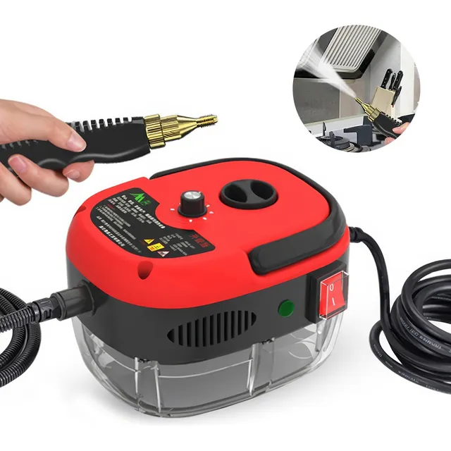 Limpiador Vapor Portatil Alta Temperatura Con Aspersor 2500w