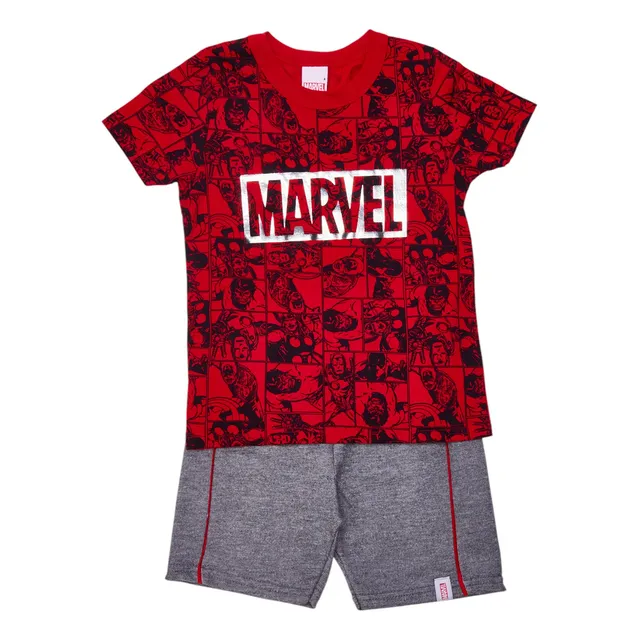 Conjunto Vingadores Malwee Bebê