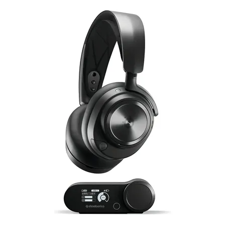 Audífonos Gamer SteelSeries Arctis Nova Pro Wireless para PlayStation con Cancelación de Ruido y Micrófono