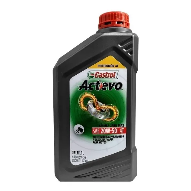 Aceite Castrol Actevo Gp 20w50 4t Mineral Fas