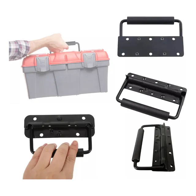 Agarradera Para Cases Racks/fly Case Mod Set 4 Pzs Negro