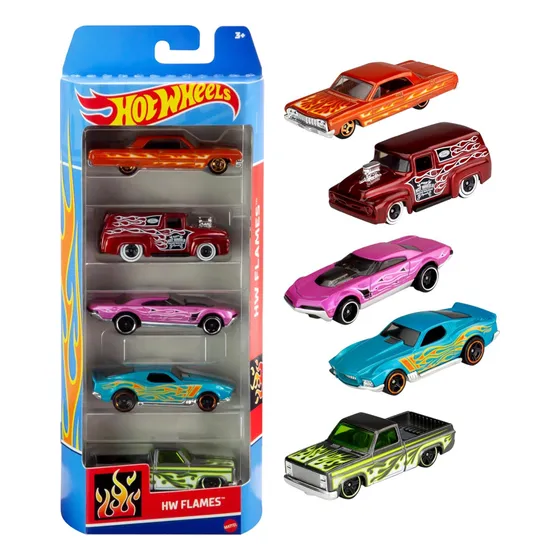 Hotwheels Paquete De 5 Original Mattel Ver Foto Original