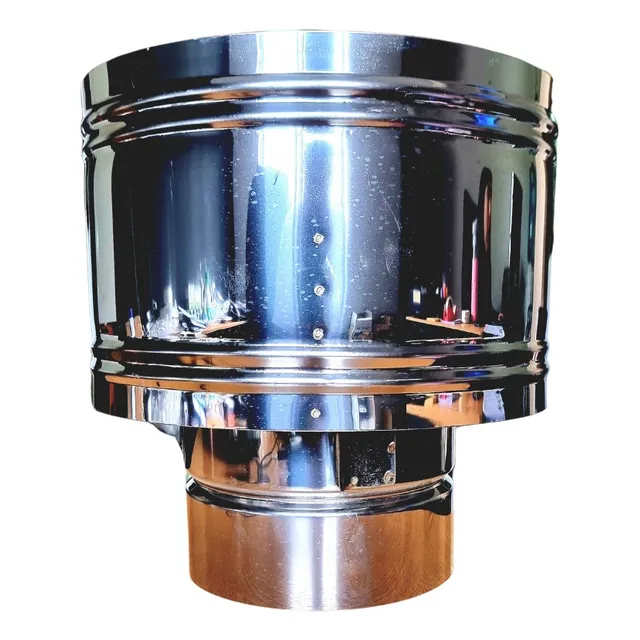 Sombrero Sombrerete Venturi Acero Inoxidabe 4 Hornos