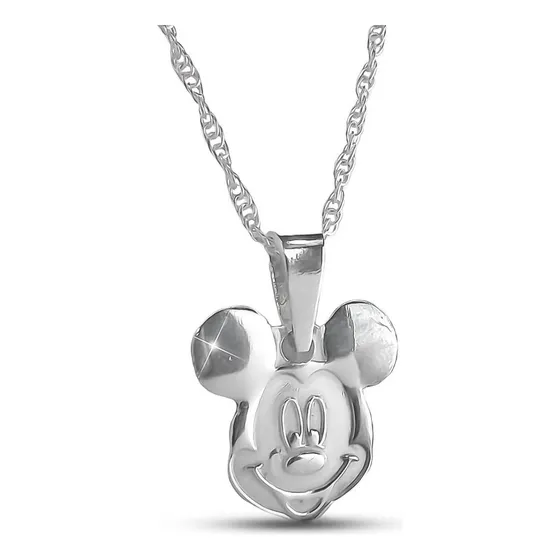 Colgante De Mickey M. Nacional + Cadena De Plata