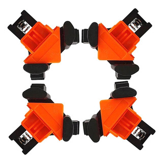 Kit 4 Grampo Sargento De Canto Aperto Angular Marcenaria Kit 4 Grampo Sargento De Canto Aperto Angular Marcenaria