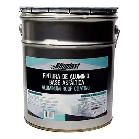 Pintura Aluminio Base Asfáltica 4 Gal