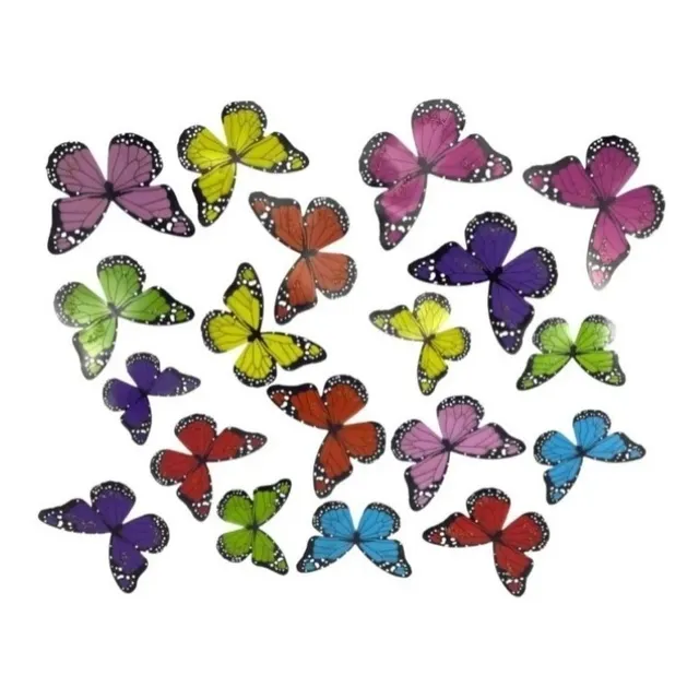 Stickers Adhesivos Mariposas 3d Decoración Para Pared X19