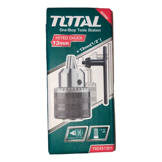 Mandril Con Llave Total Tac451301