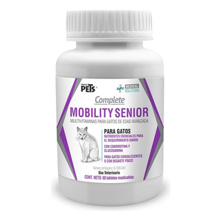Tabletas Complete Mobility Senior Gatos 60 Tabletas Tabletas Complete Mobility Senior Gatos 60 Tabletas