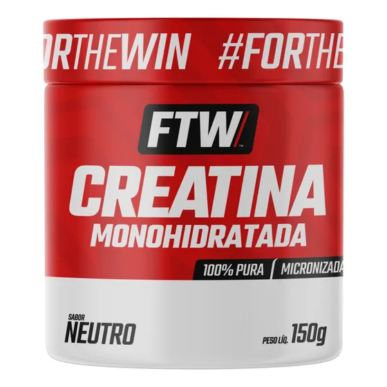 Creatina Monohidratada 100% Pura Pote 150g - FTW