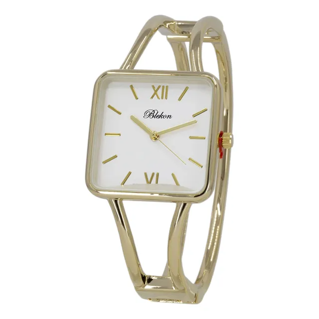 Blekon Colecciones Mujer 30mm Square Elegante Reloj S7dzf