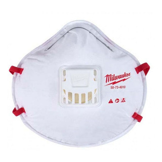 Cubrebocas N95 Desechable Milwaukee Blanco 48734011 Cubrebocas N95 Desechable Milwaukee Blanco 48734011