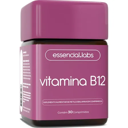 Vitamina B12 Metilcobalamina - Fórmula Com Máxima Pureza E Concentração - 30 Doses Sem Sabor