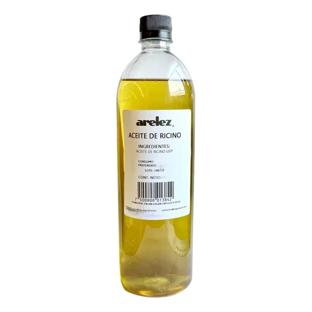 Aceite De Ricino Puro Usp 250 Ml Castor Oil