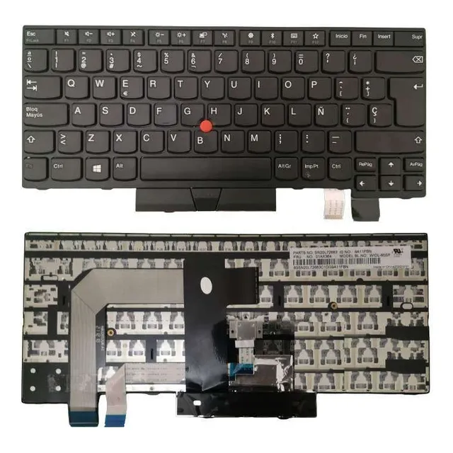 Teclado Generico Lenovo Thinkpad T470 Español 
