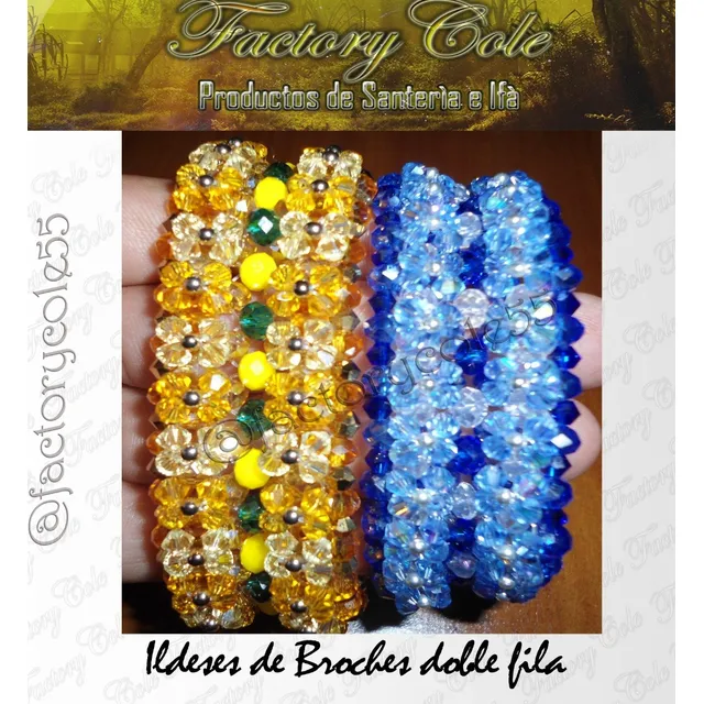 Santeria Ifa Ilde Cristal Plano X Unidad Factorycole