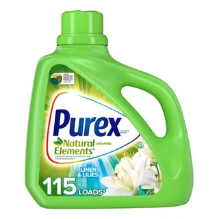 Purex Detergente Liquido Para Lavanderia, Natural Elements L Purex Detergente Liquido Para Lavanderia, Natural Elements L