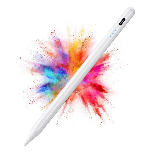 Lápiz Óptico Stylus Pluma Para iPad Y Otras Tabletas Blanco
