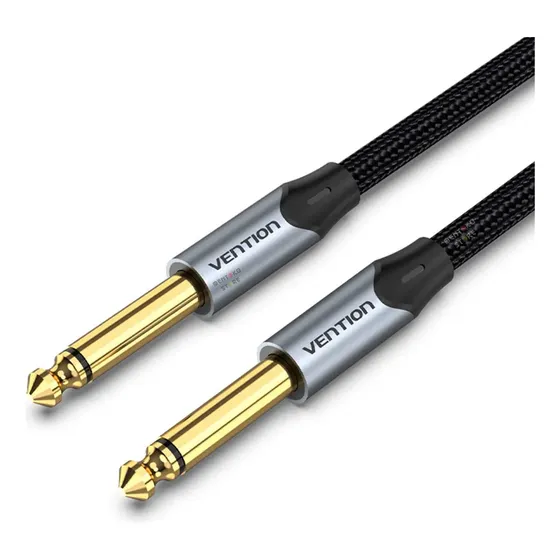Cable de audio Vention P10 6.5 para bajo eléctrico, 50 cm