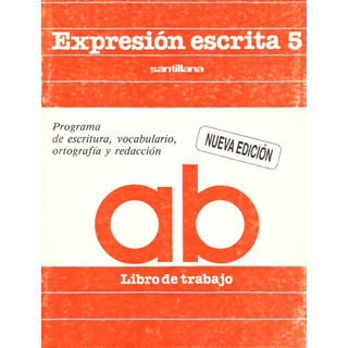 Expresion Escrita, Libro De Trabajo 5. Primaria - Zurita Rav Expresion Escrita, Libro De Trabajo 5. Primaria - Zurita Rav
