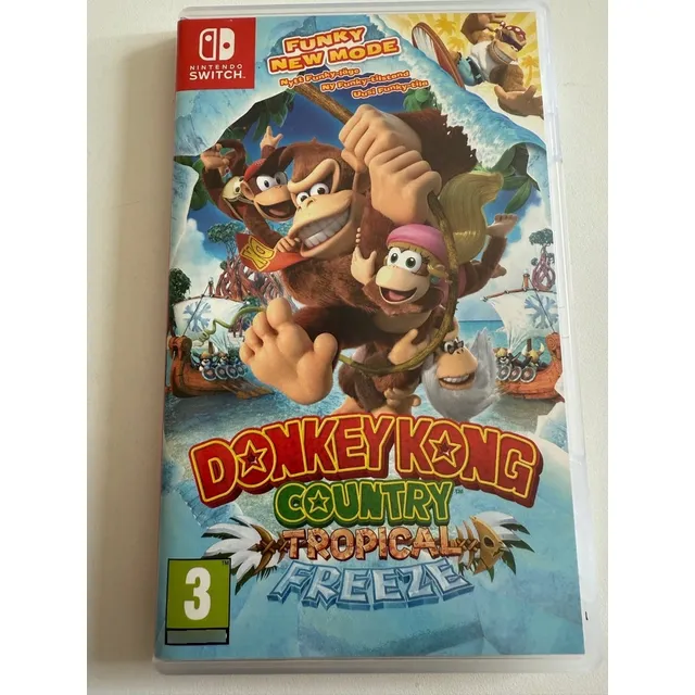 Donkey Kong Country Tropical Freeze Nintendo Switch. Físico