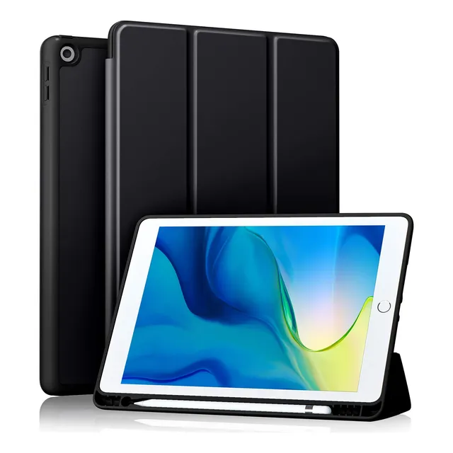 Case Akkerds Compatible With iPad 10.2 2021/2020/2019 Black