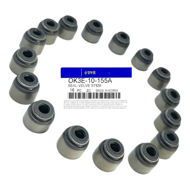 Set Juego De 16 Gomas Valvula Kia Rio Stylus 1.5