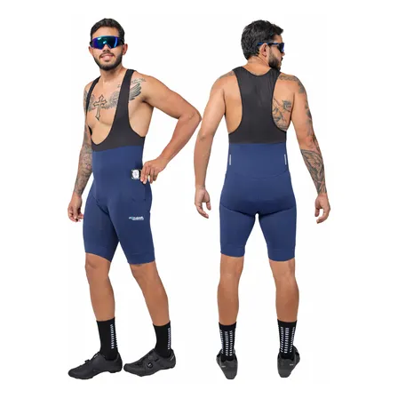 Bretelle Ciclismo Masculino Forro Gel Amortecedor Top Bolso