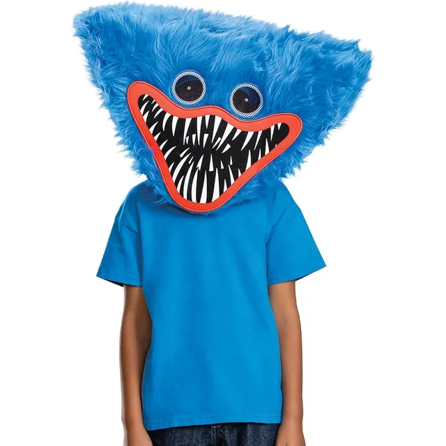 Huggy Wuggy - Disfraz De Máscara De Peluche, Unisize