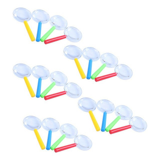 A 1 20 Peças De Plástico Mini Lupa Brinquedos Infantis A 1 20 Peças De Plástico Mini Lupa Brinquedos Infantis