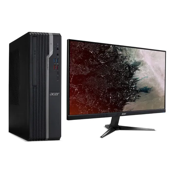 Pc Acer Veriton Vx4660g / Intel Core I3 + Monitor Acer 24