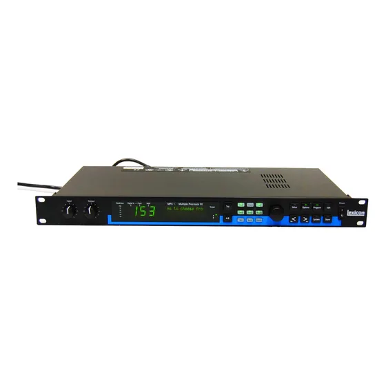 Lexicon Mpx 1 - Procesador De Efectos De Audio Profesional