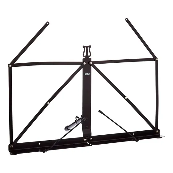 Atril Partitura De Mesa Sin Tripode Plegable Deluxe Con Fund