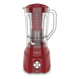 Liquidificador BritĂąnia Blq970v Turbo 900w 2,6l Cor Vermelho Liquidificador BritĂąnia Blq970v Turbo 900w 2,6l Cor Vermelho