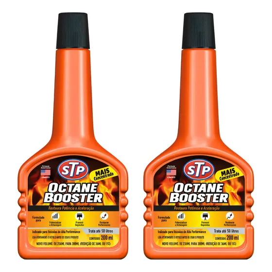 2 Aditivos Stp Octane Booster 2090brm 236ml