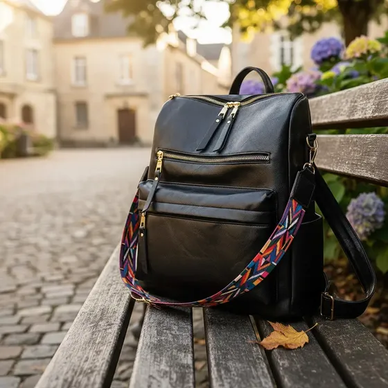 Mochila, Cartera Juvenil, Bolso Mujer Antirrobo Impermeable