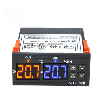 Termómetro Digital Inteligente Stc3028 12v Con Display Termómetro Digital Inteligente Stc3028 12v Con Display
