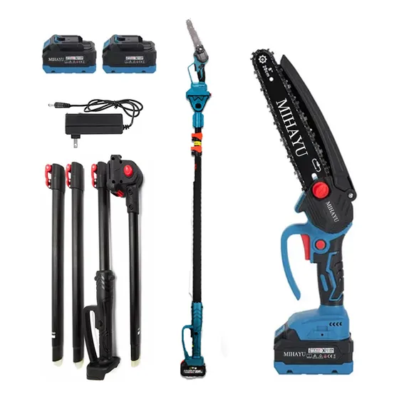 Motosserra Elétrica Portátil + Extensor 3 Metros 1000w Mihayu