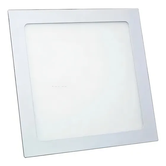 Luminária Plafon Led Embutir 40x40CM Quadrado Painel 6500k Cor Branco Frio Teto Gesso 127/220V