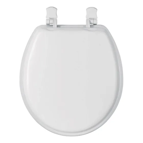 Asiento Redondo Acojinado Para Wc Cerrado Blanco Foset 49367
