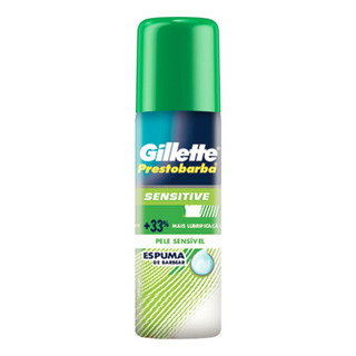 Kit 6 Espuma De Barbear Gillette Prestobarba Sensitive 56g Kit 6 Espuma De Barbear Gillette Prestobarba Sensitive 56g