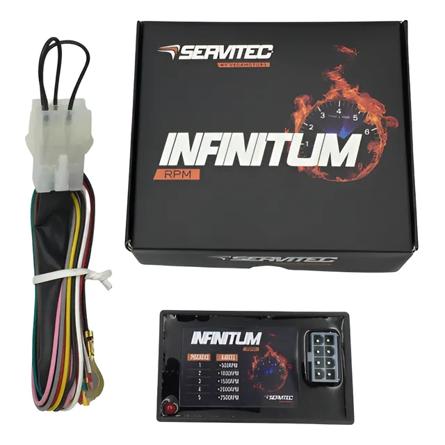 Módulo Expansor De Rpm Infinitum P/ Motos Injetadas Servitec