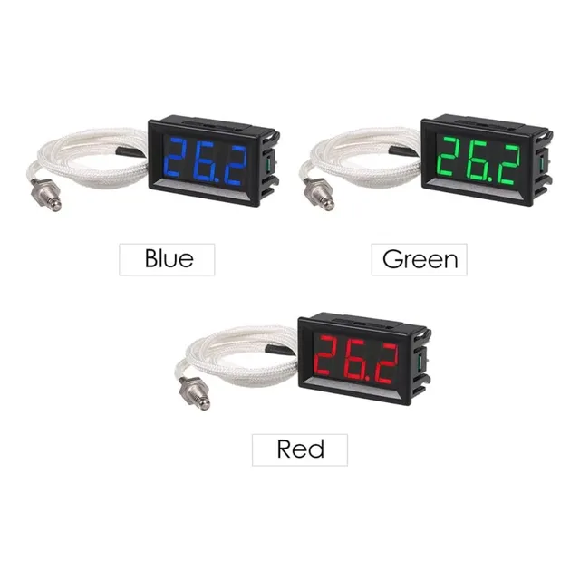 Termometro Digital Lcd Horno Industrial - 30 A 400 Grados