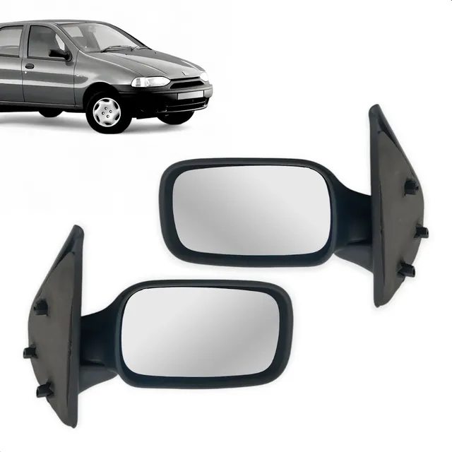 Par Retrovisor Palio 96 97 98 99 2000 4 Portas Sem Controle