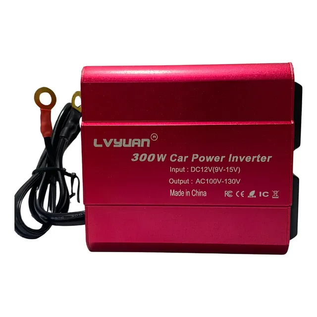 Inversor 300w Para Autos Y Baterias